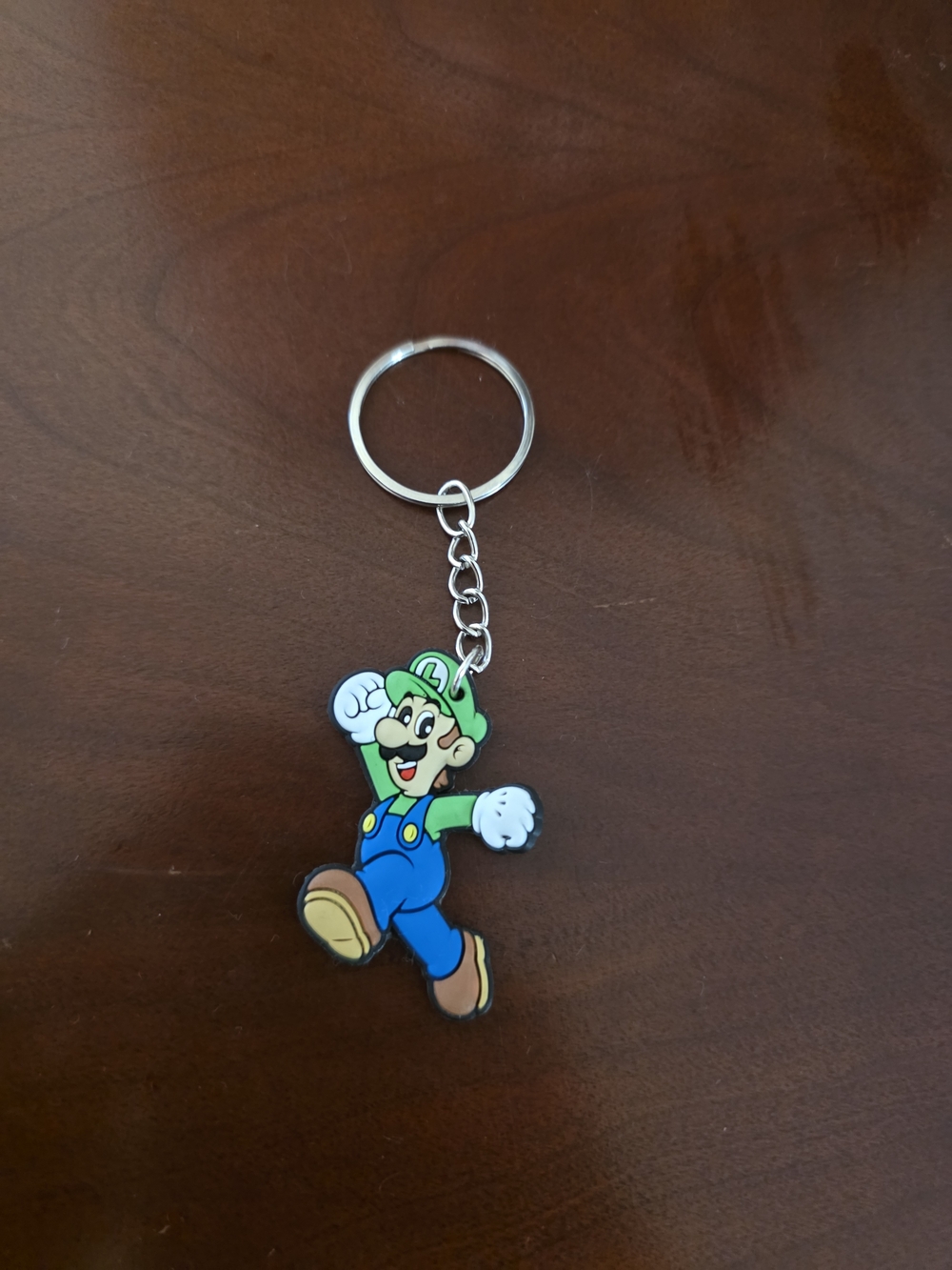 Mario- Luigi Rubber Silicone Keychain